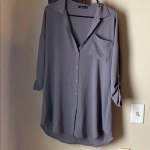 Maternity Button Down Tunic